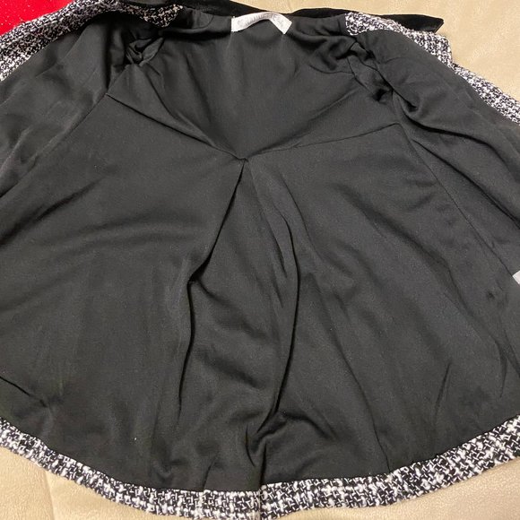 Nannette 2pc. Baby Girl Black & White Coat / Red Dress & Black Shoes - Picture 11 of 15